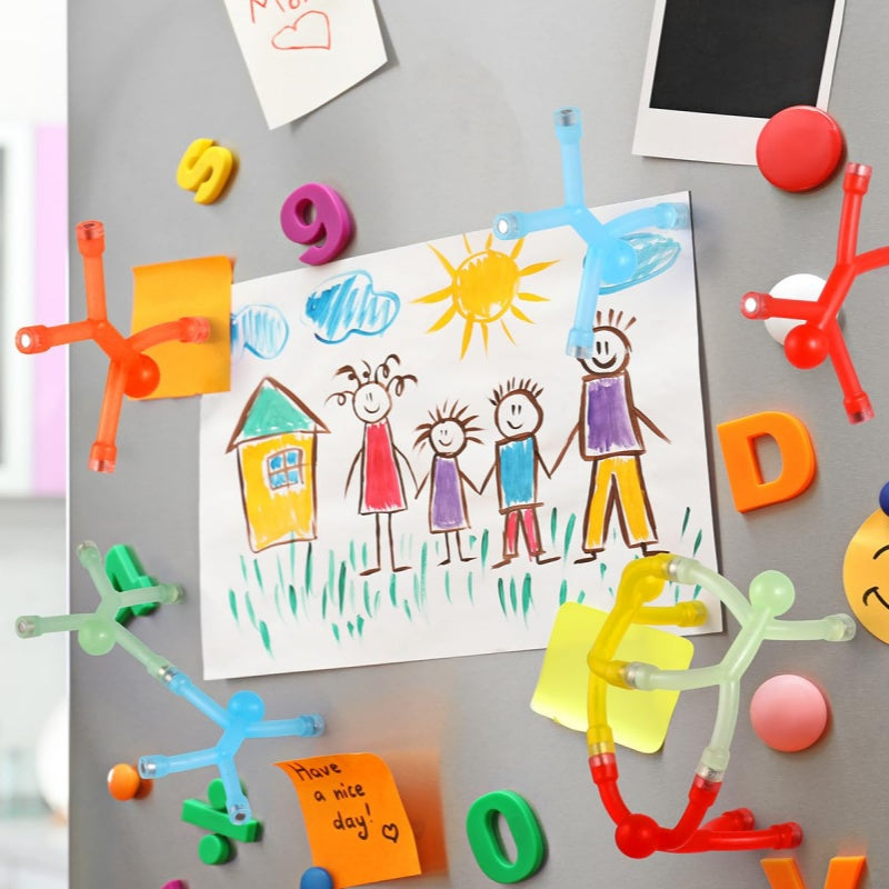 ✨ Magnetic Dolls—Flexible Stress-Relief Magnets Perfect for Home and Office! ✨