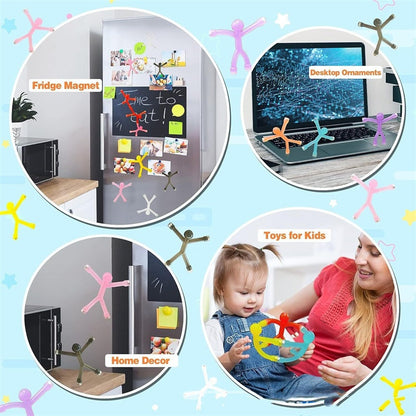 ✨ Magnetic Dolls—Flexible Stress-Relief Magnets Perfect for Home and Office! ✨